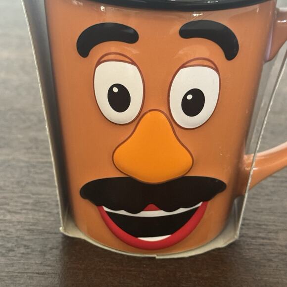 Tokyo Disney Resort Toy Story Mr. Potato Head Mug Cup with Lid NEW Authentic - Picture 9 of 13